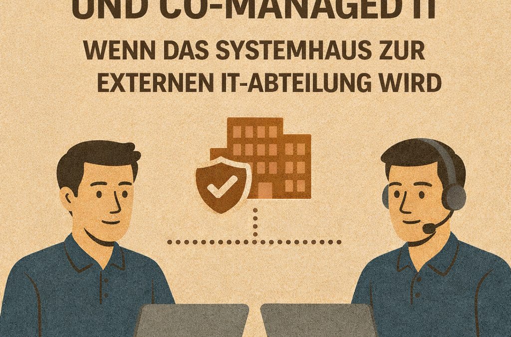 IT-Outsourcing und Co-Managed IT: Wenn das Systemhaus zur externen IT-Abteilung wird