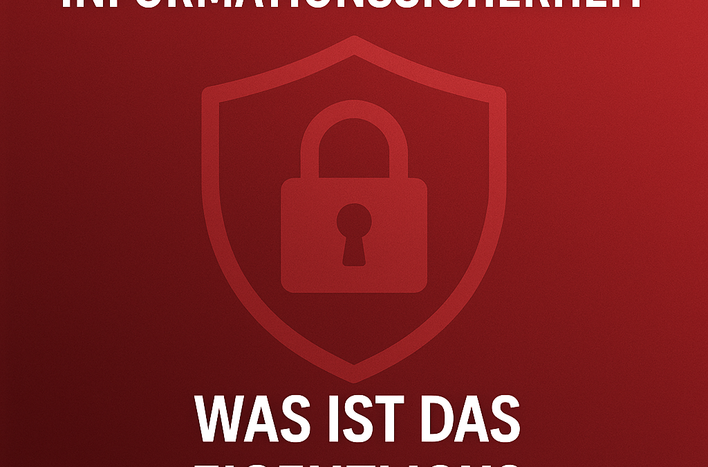 Informationssicherheit – Was ist das eigentlich?