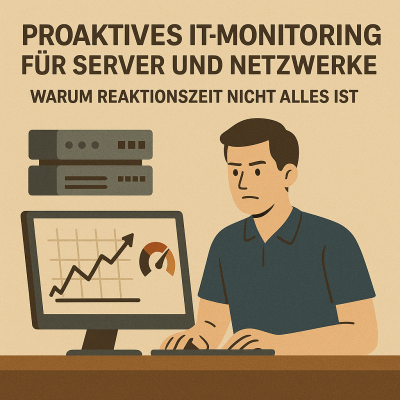 Proaktives IT-Monitoring für Server und Netzwerke: Warum Reaktionszeit nicht alles ist