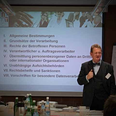 Rückblick: Informationsveranstaltung zur neuen EU Datenschutz-Grundverordnung am 26.09.2017